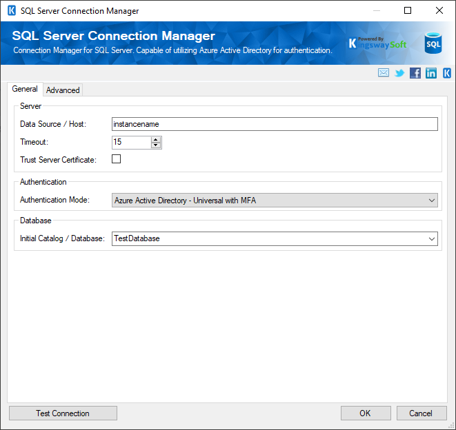 SQL Server Connection Manager - Azure Active Directory with MFA.png